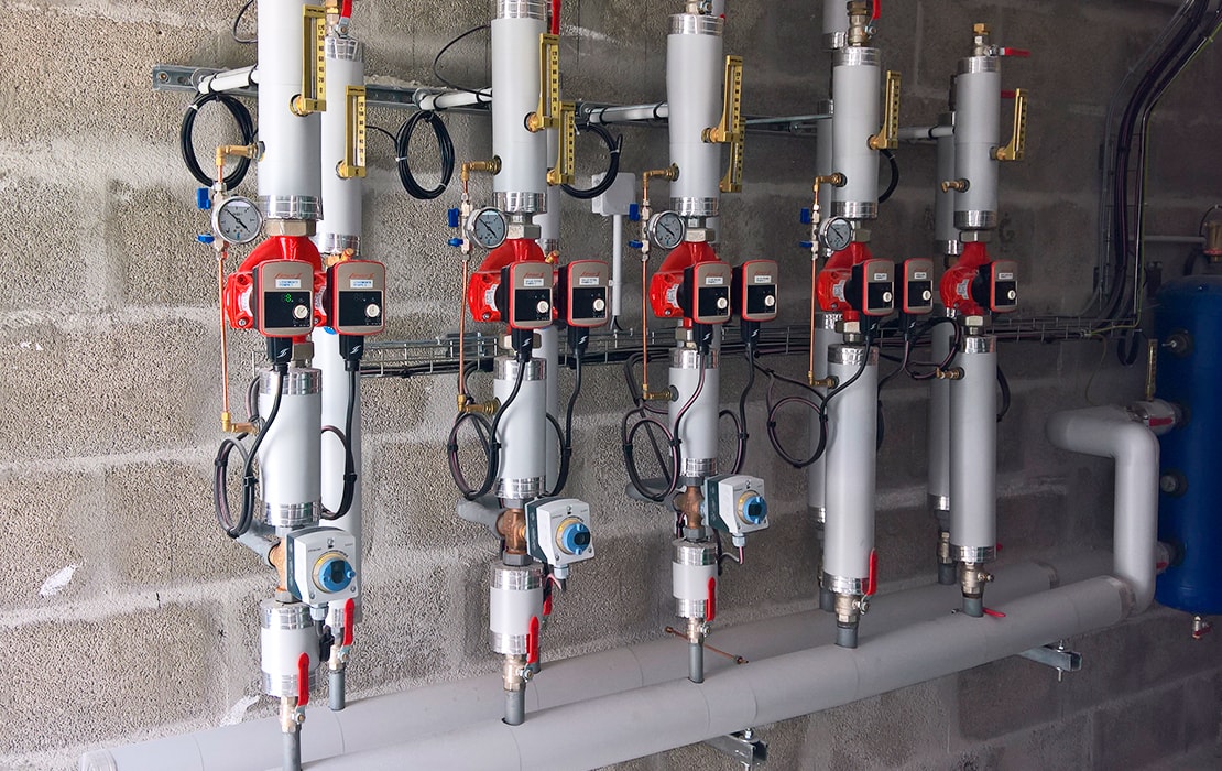 Chaufferie bois à Ecuras (16) - Chantier villes et collectivités - Génie climatique