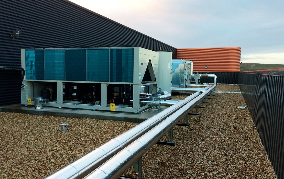 EKK à Segonzac - Chantier site industriel - Génie électrique et Génie climatique