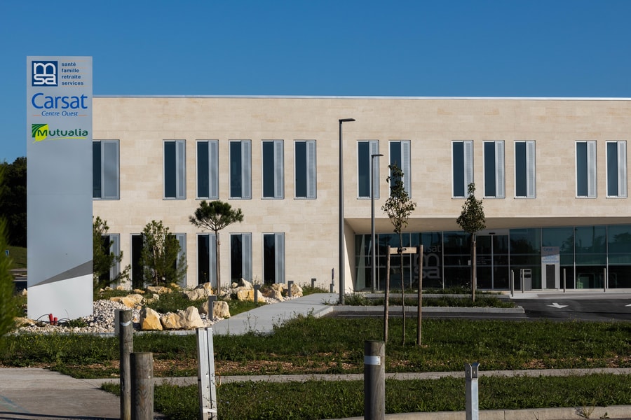 Bureaux MSA - Îsle d'Espagnac - Chantier Tertiaire - Génie climatique